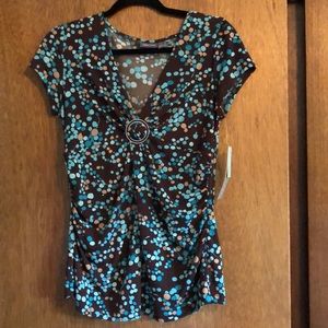 Cool, Summer Shirt. Dressy or casual. Brand new!